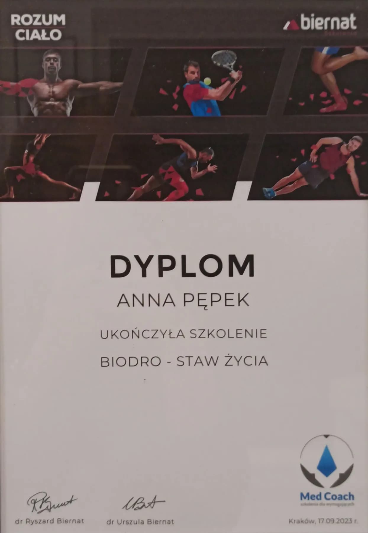 „Biodro — staw życia” — Biernat, Med Coach (2023)