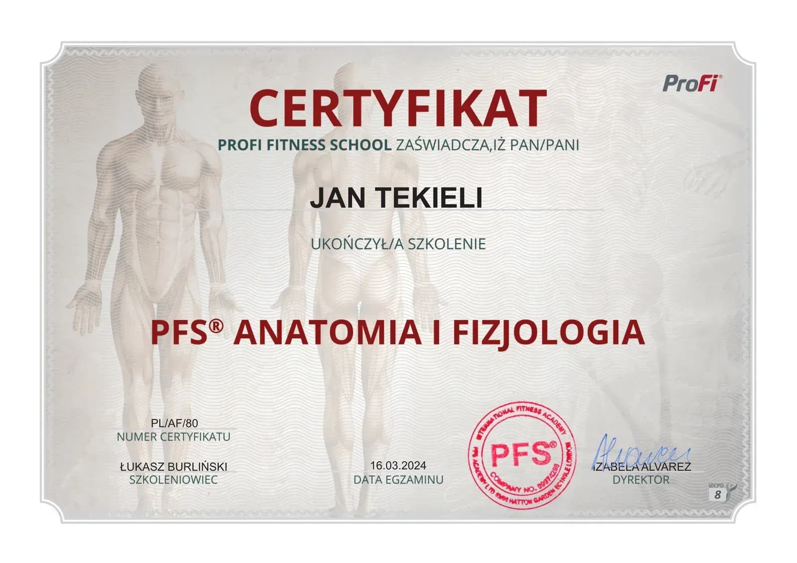 Anatomia i fizjologia